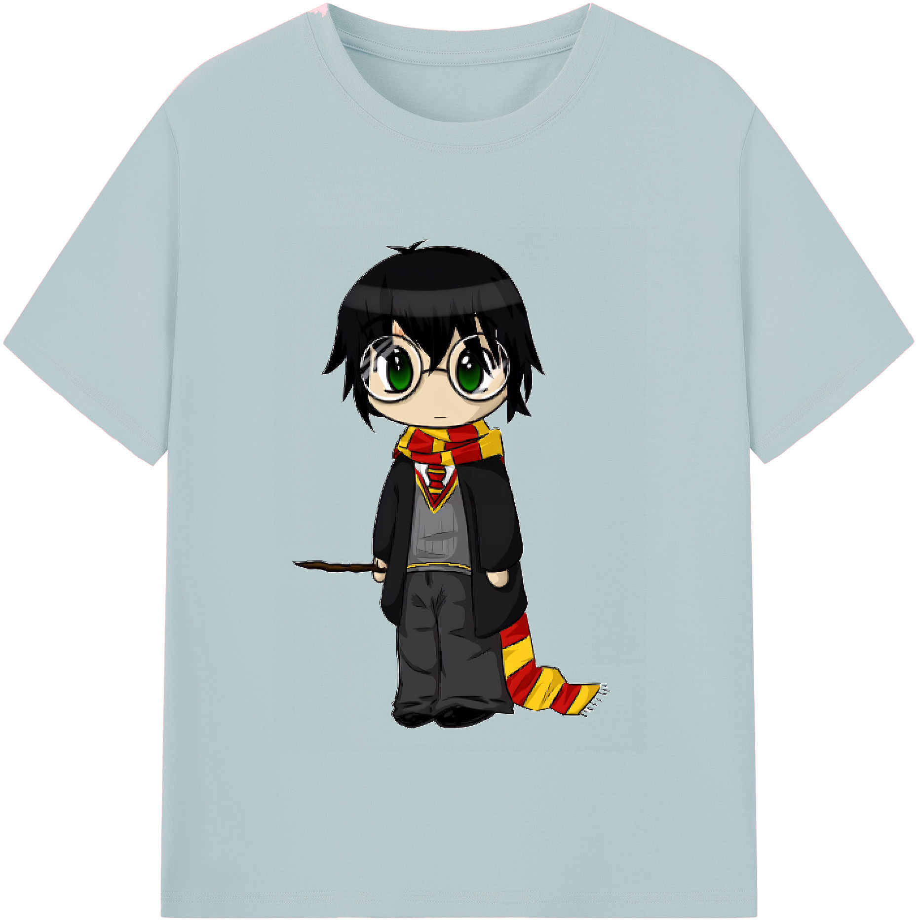 （画像用） Harry Potter ハリー・ポッターシリーズ 綿100％半袖Tシャツ（フロントプリント）